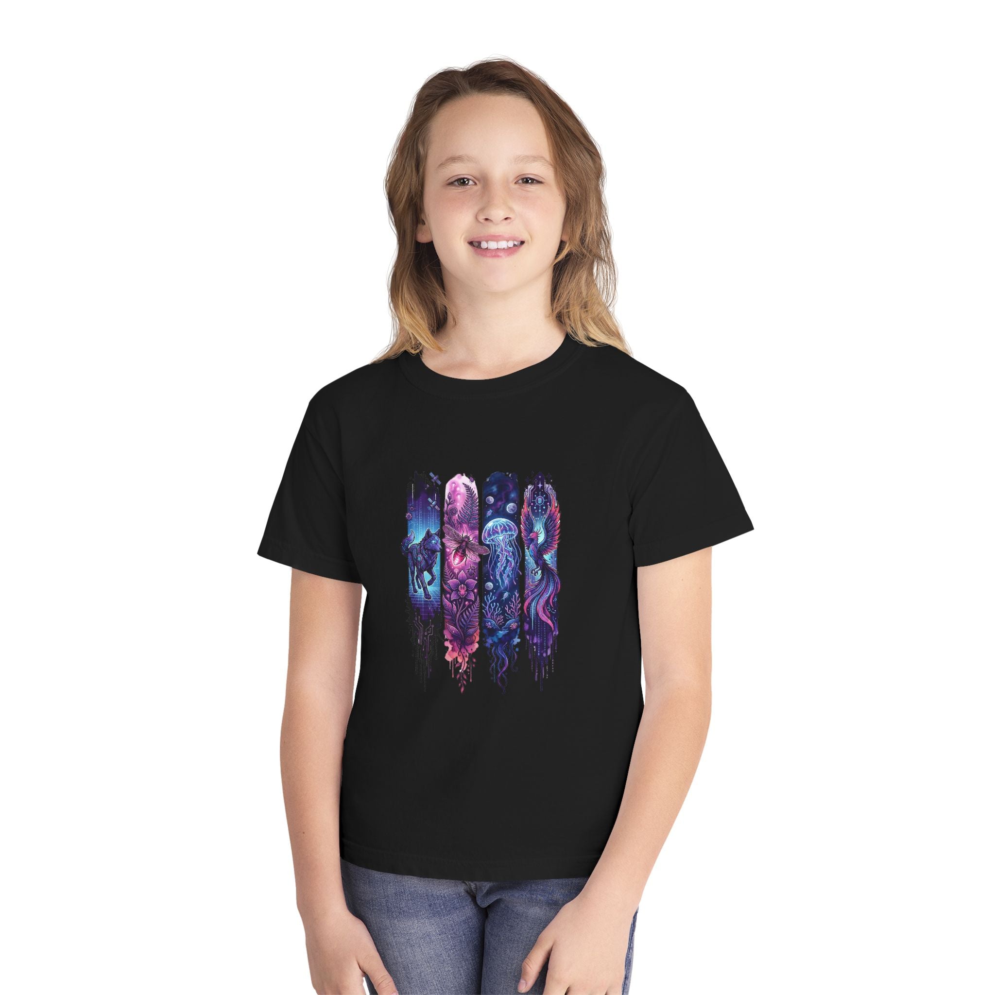 'Born Curious, Raised Wild' Kids Graphic Tee