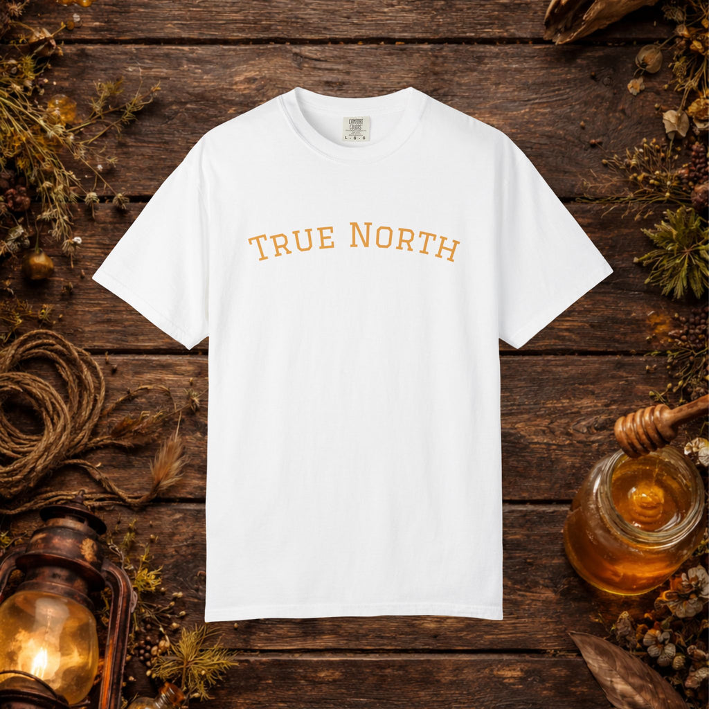 True North Compass T-Shirt — Honey & Grit Collection