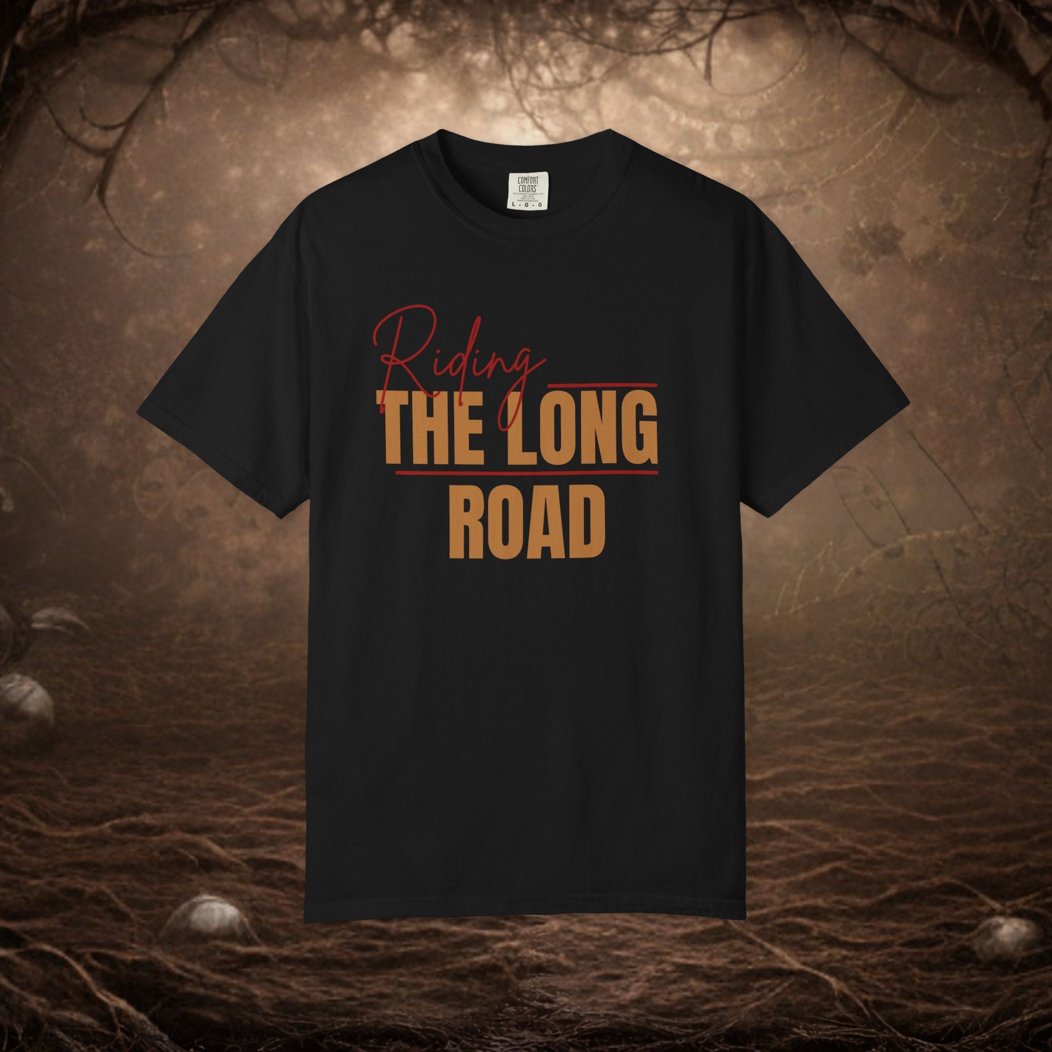 'Riding the Long Road' Graphic Tee