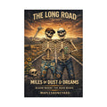 The Long Road Skeleton Poster