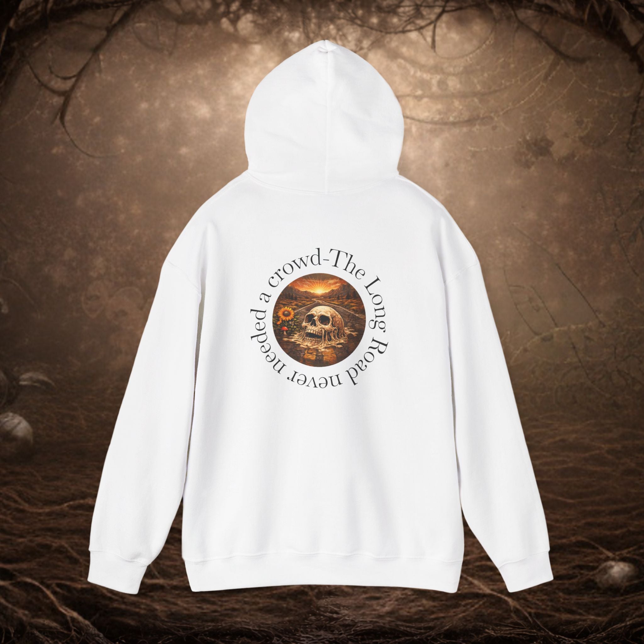 'Never Needed a Crowd' Graphic Hoodie