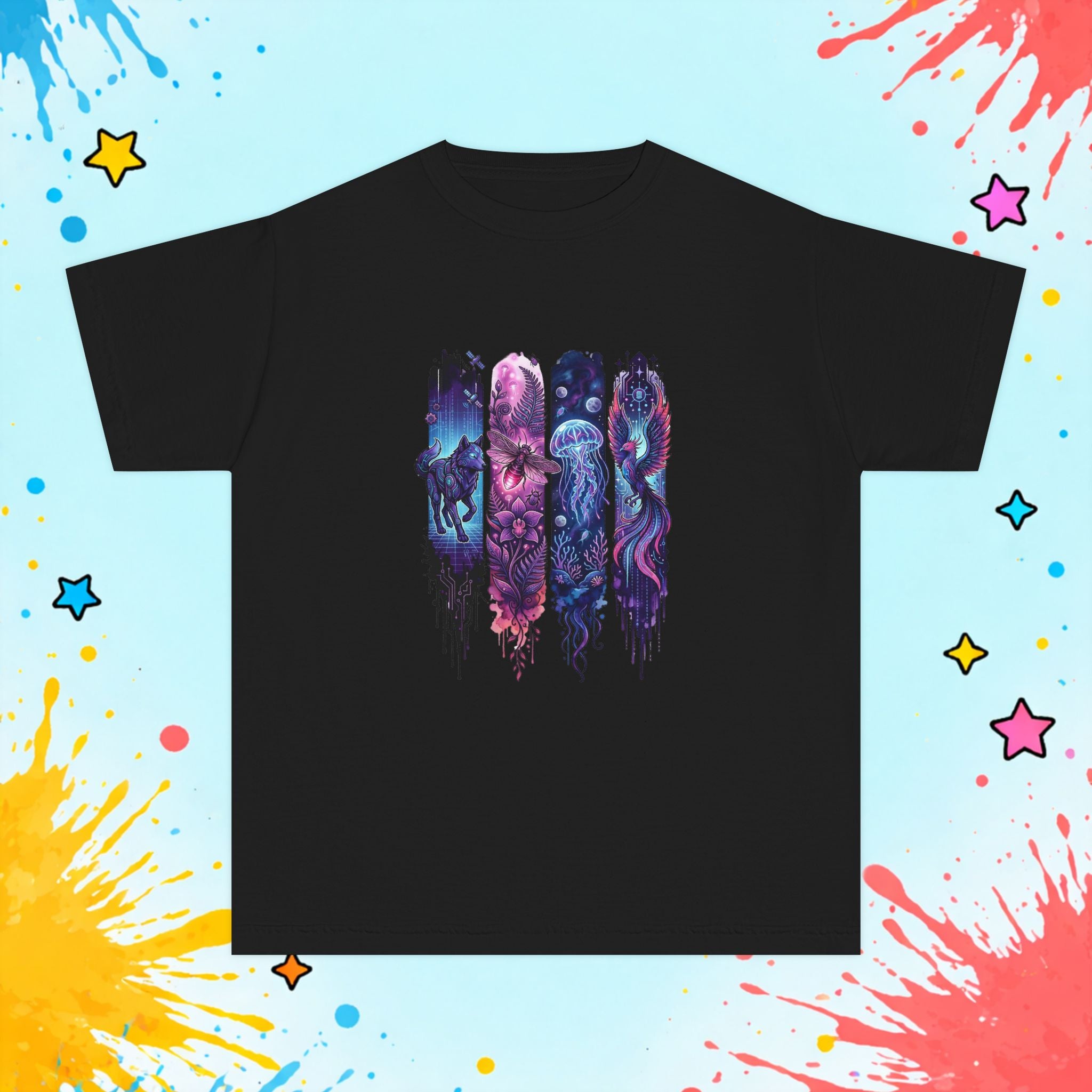 'Born Curious, Raised Wild' Kids Graphic Tee