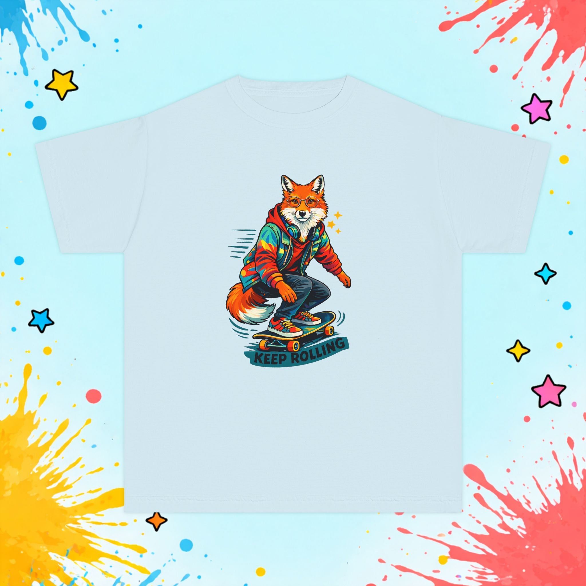 'Keep Rolling' Kids Graphic Tee