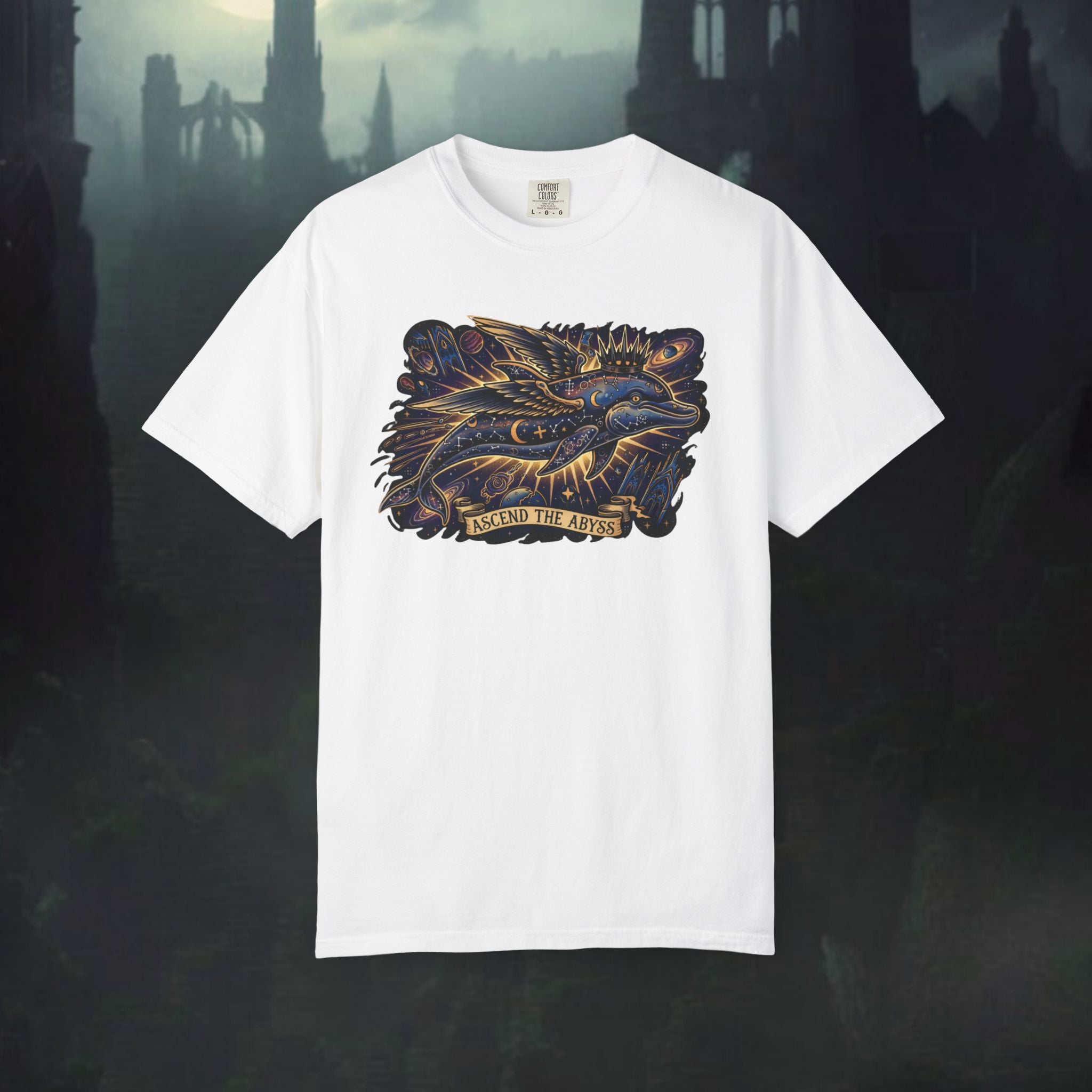 'Space Dolphin' Graphic Tee