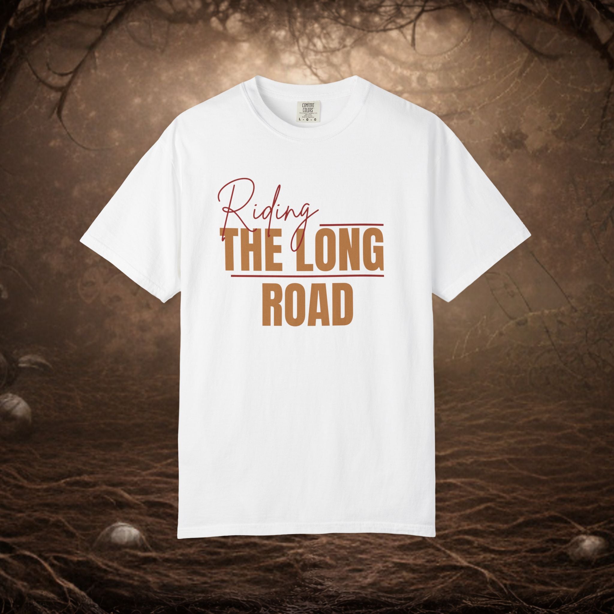'Riding the Long Road' Graphic Tee