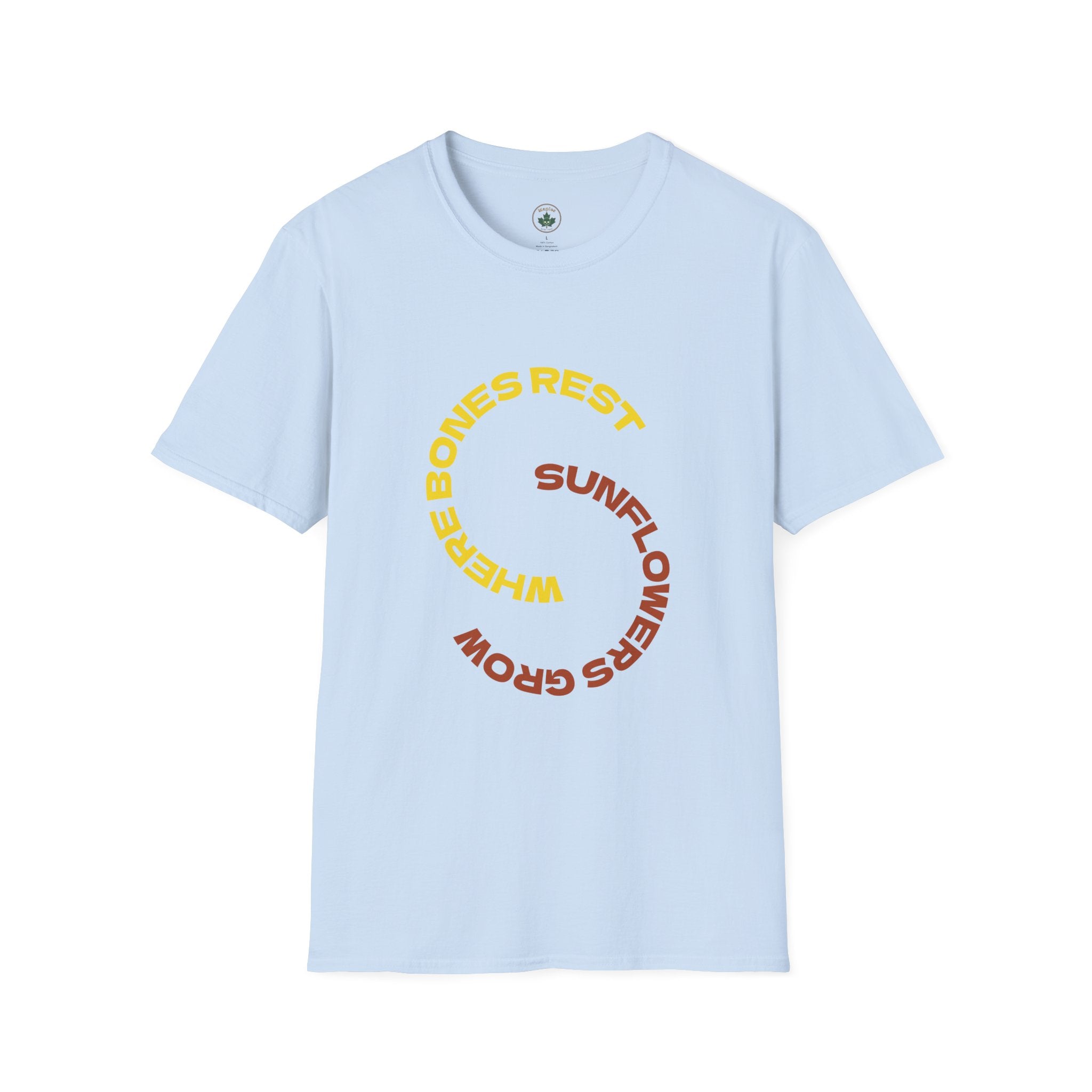 "Sunflowers Grows Where Bones Rest" Graphic Tee