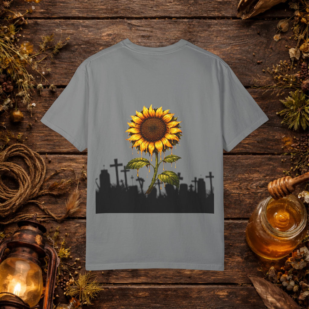 'Sunflower Grows Where Bones Rest'