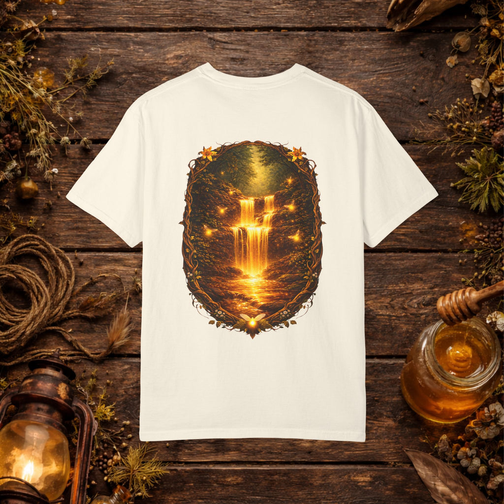 'Sanctum of the Golden Flow' Graphic Tee