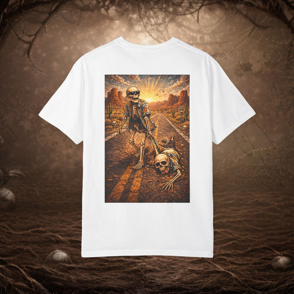 'Skeleton Road Trip' Graphic Tee
