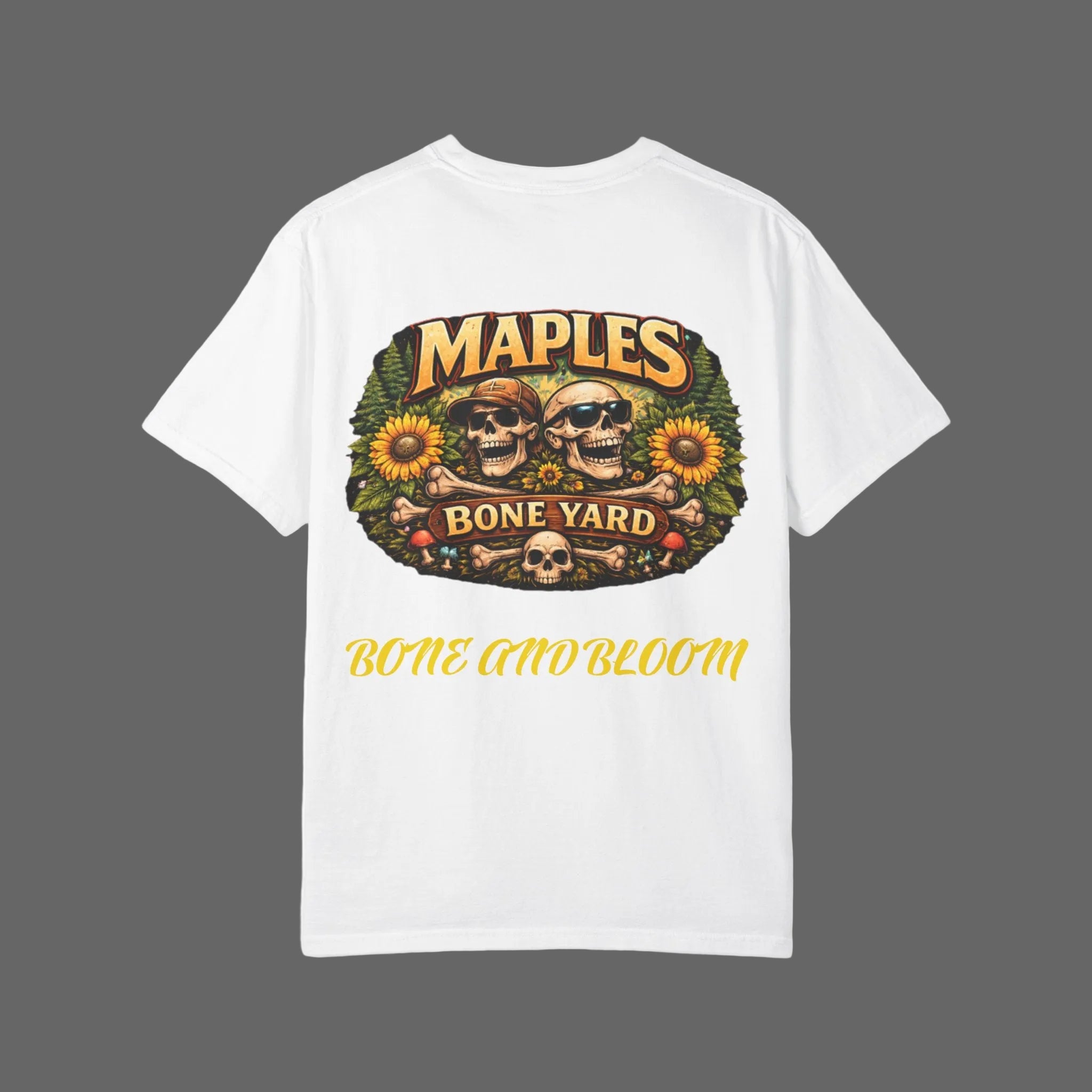 "Bone and Bloom" Graphic Tee