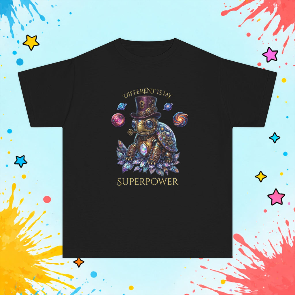 'Different Is My Superpower' Kids Graphic Tee