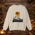 'Where Bones Rest Sunflowers Grow' Graphic Sweatshirt