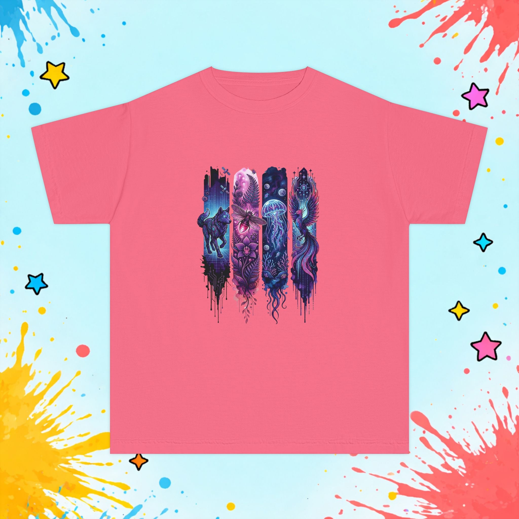 'Born Curious, Raised Wild' Kids Graphic Tee