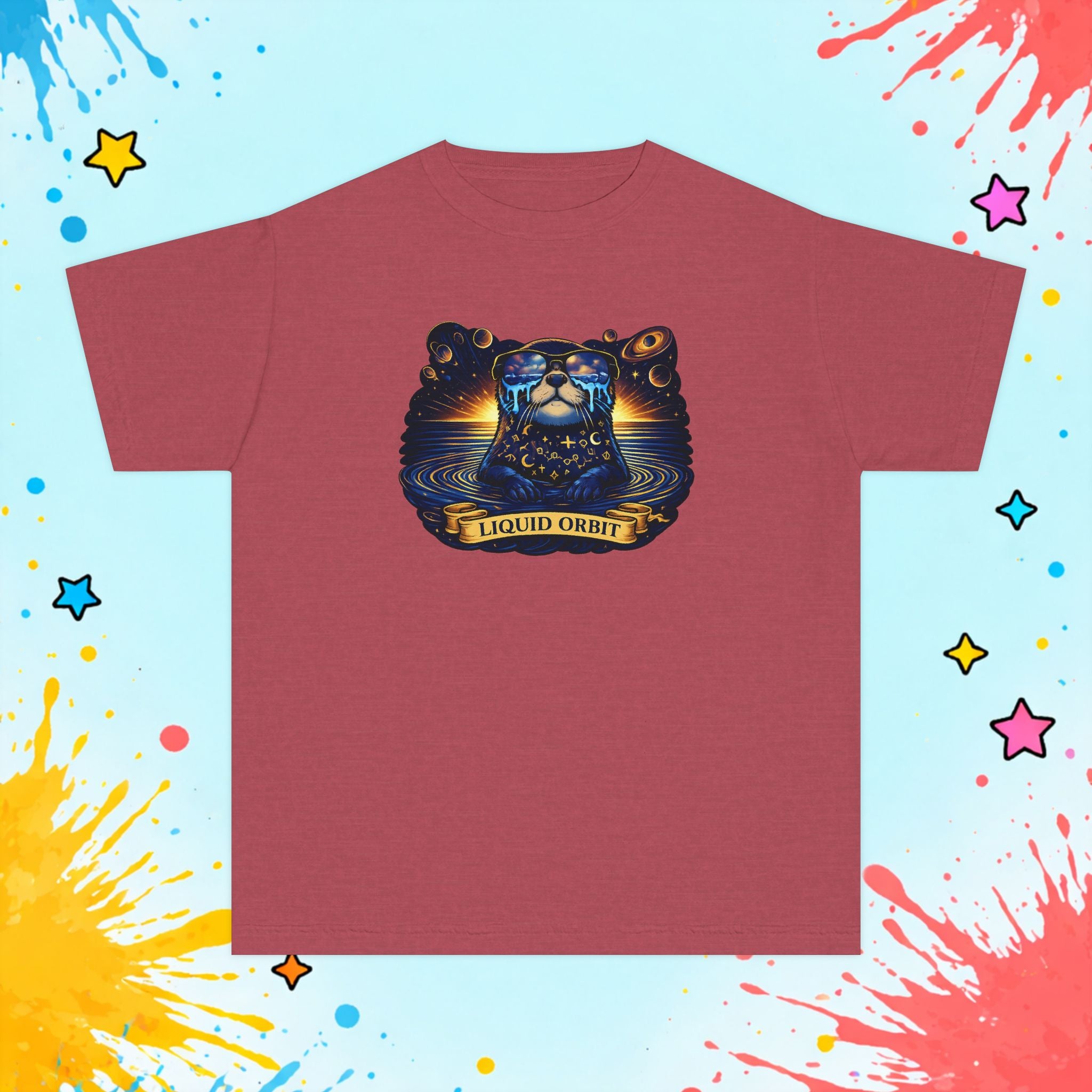 'Liquid Orbit' Kids Graphic Tee