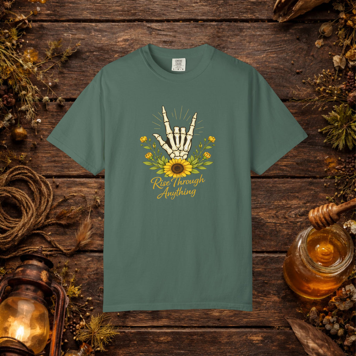'Rise Through Anything' Graphic Tee