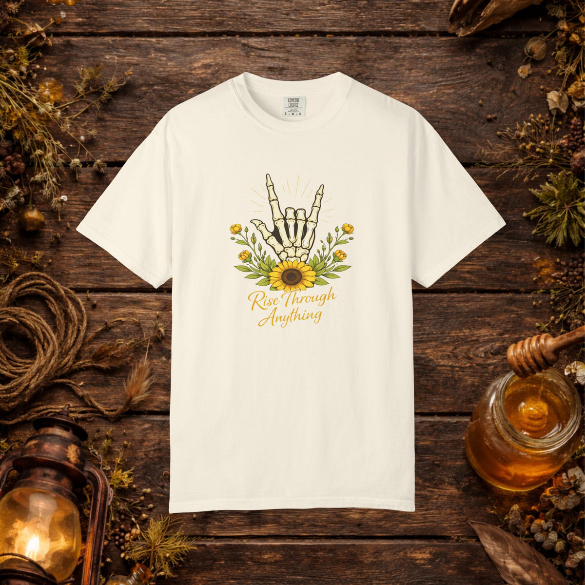 'Rise Through Anything' Graphic Tee