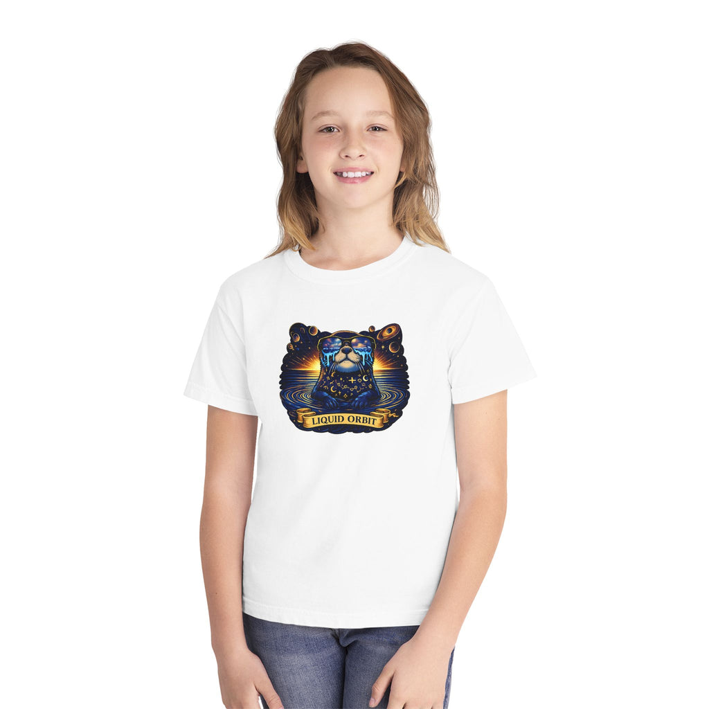 'Liquid Orbit' Kids Graphic Tee
