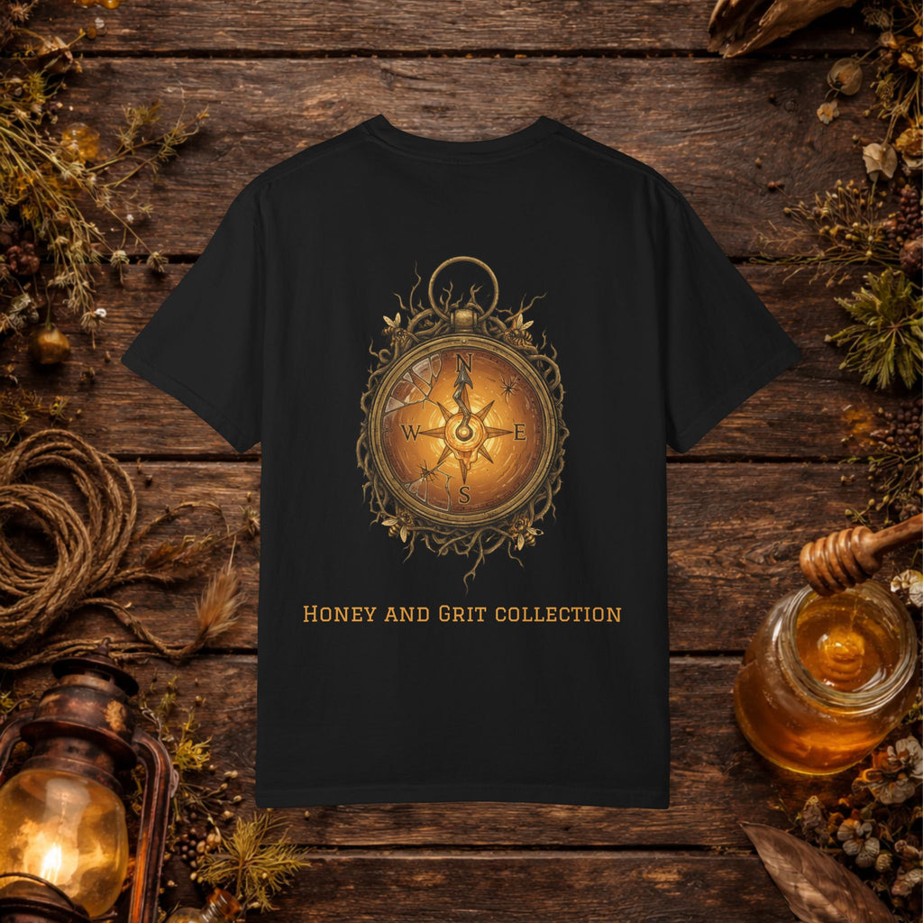 True North Compass T-Shirt — Honey & Grit Collection