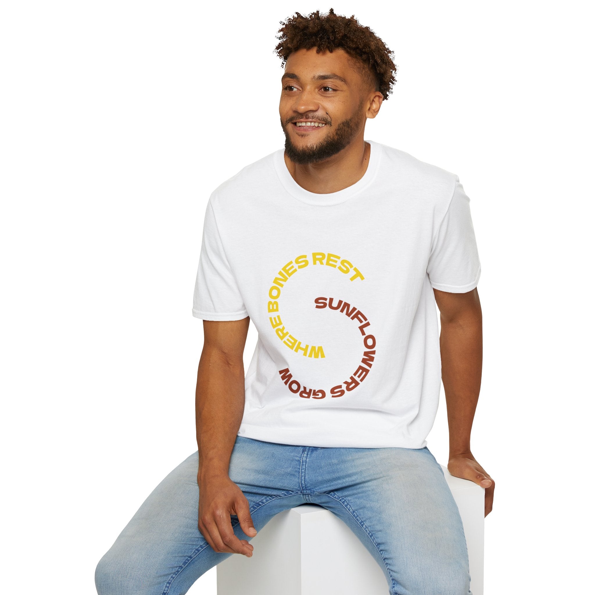 "Sunflowers Grows Where Bones Rest" Graphic Tee