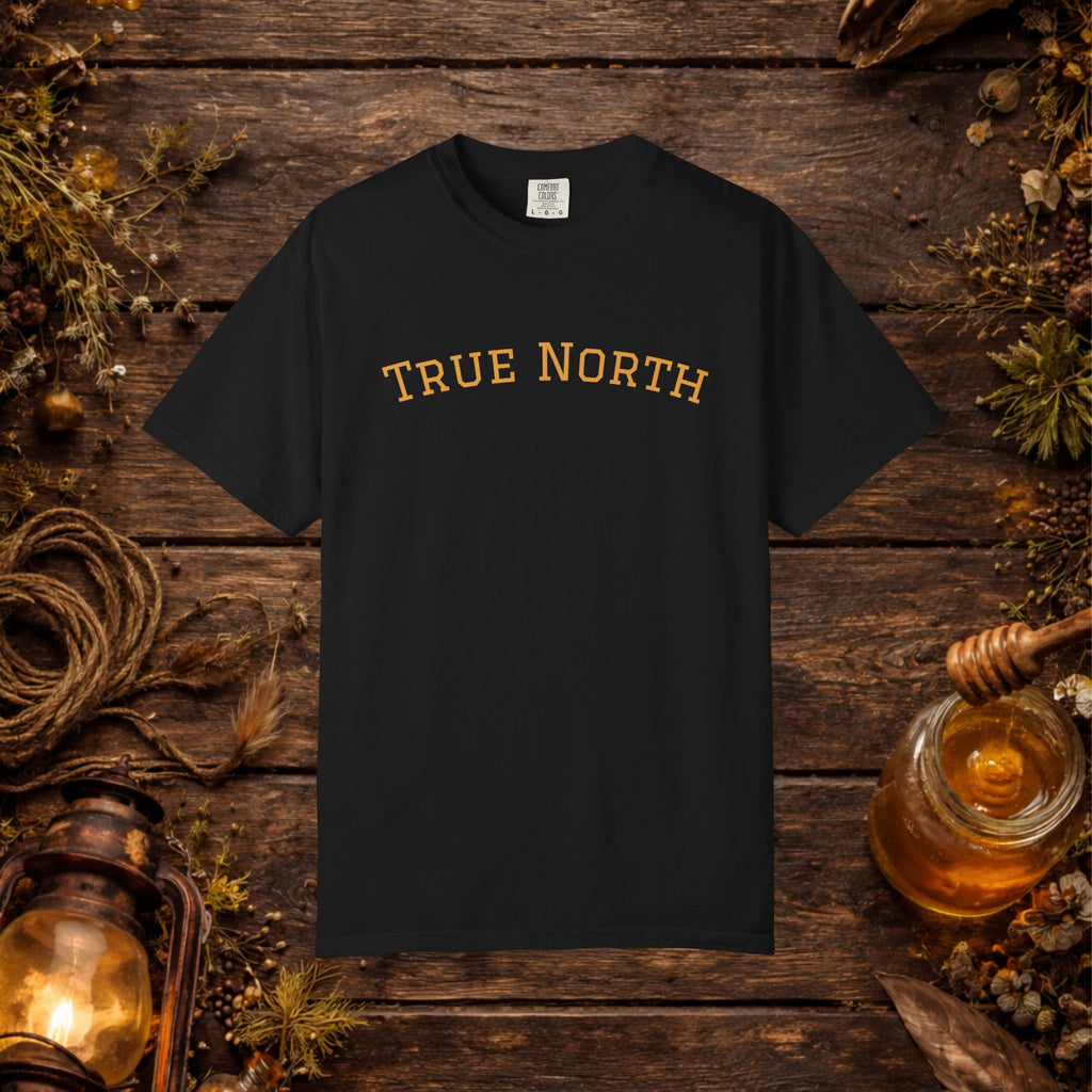 True North Compass T-Shirt — Honey & Grit Collection