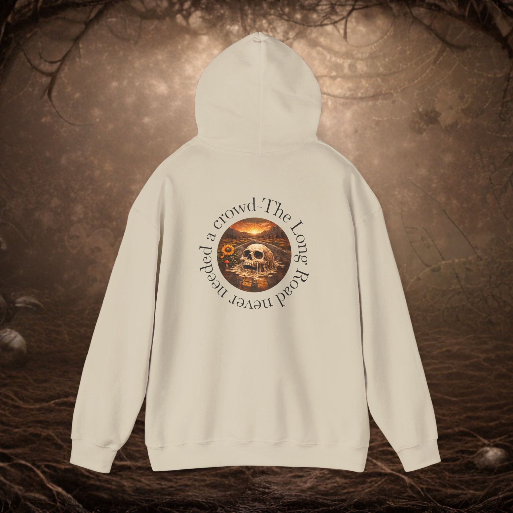 'Never Needed a Crowd' Graphic Hoodie