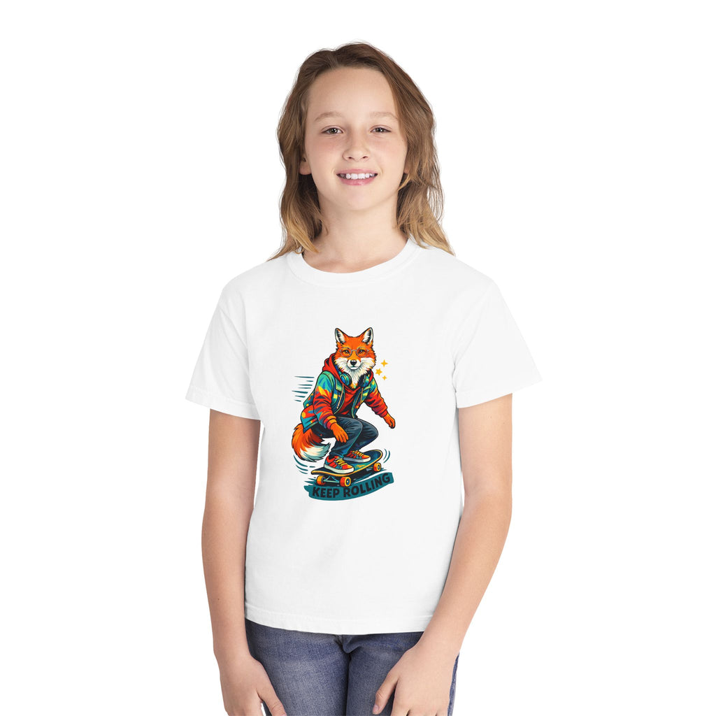 'Keep Rolling' Kids Graphic Tee