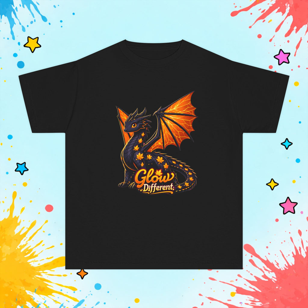 'Glow Different' Kids Graphic Tee