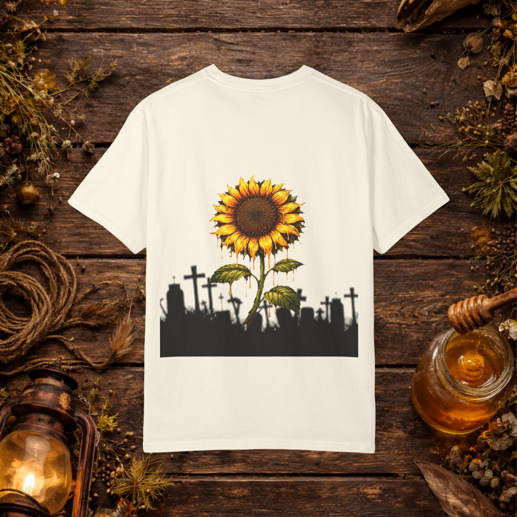 'Sunflower Grows Where Bones Rest'