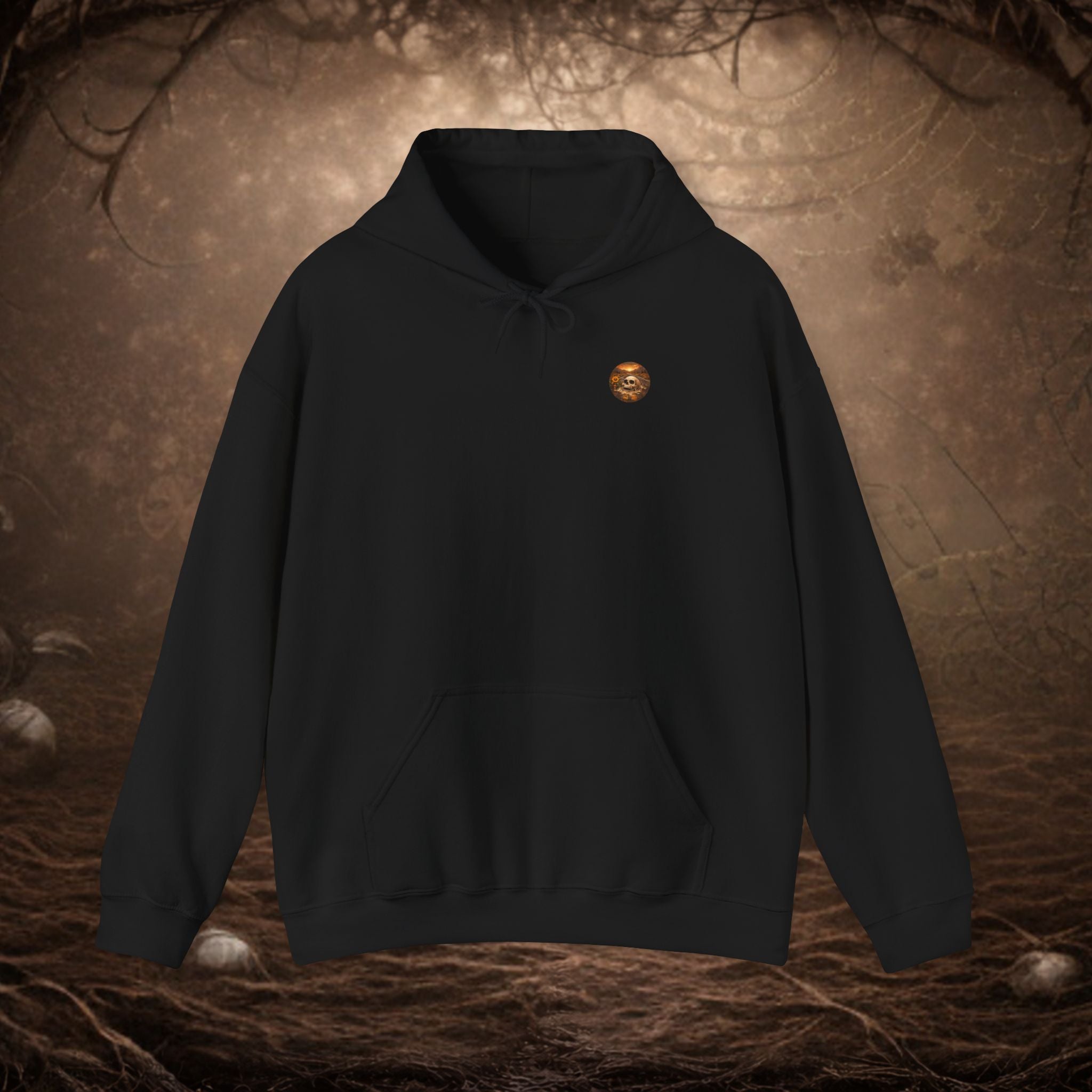 'Never Needed a Crowd' Graphic Hoodie