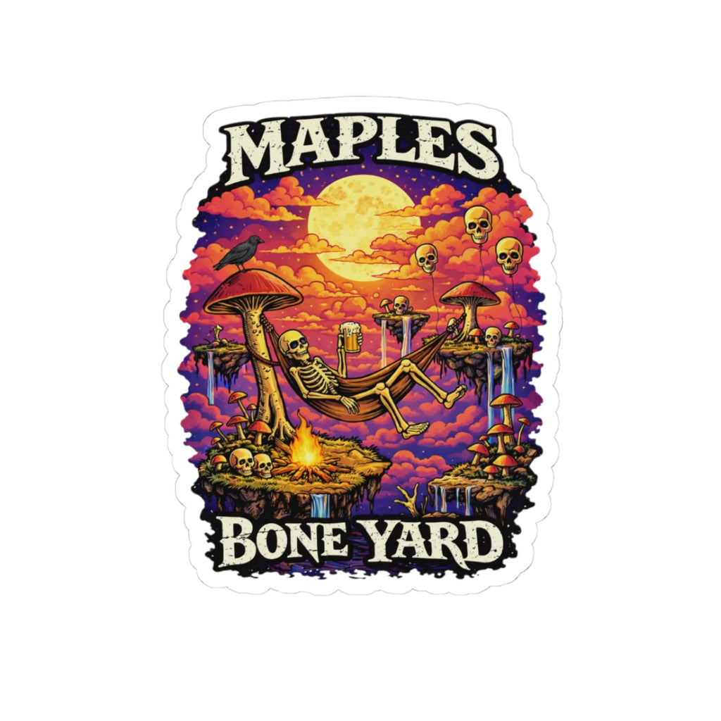 'Bone Yard Daydream' Sticker