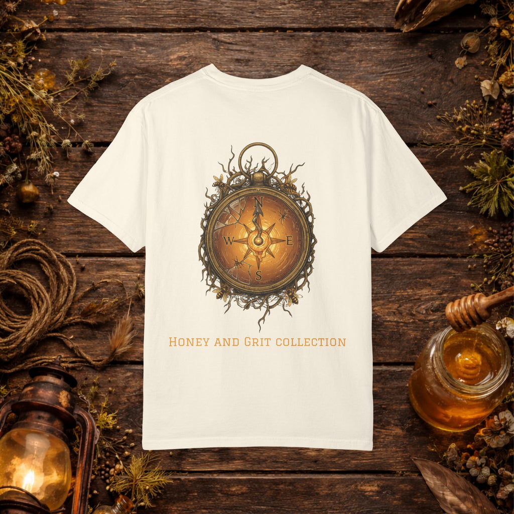 True North Compass T-Shirt — Honey & Grit Collection