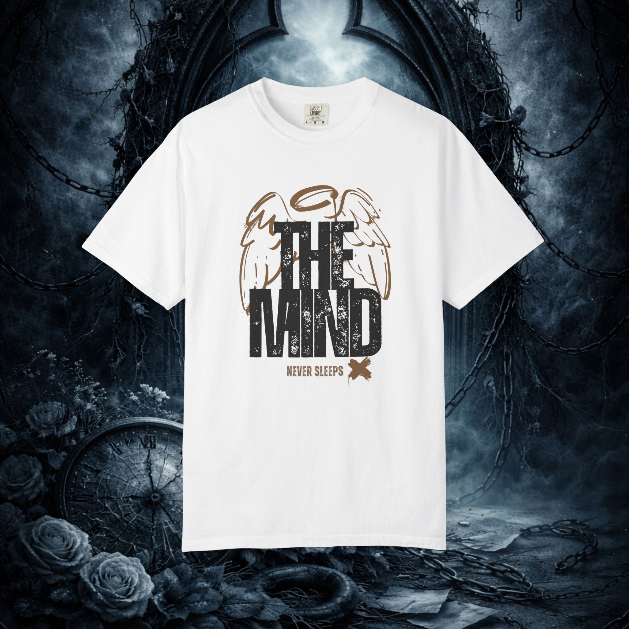 'The Mind Never Sleeps' Graphic Tee