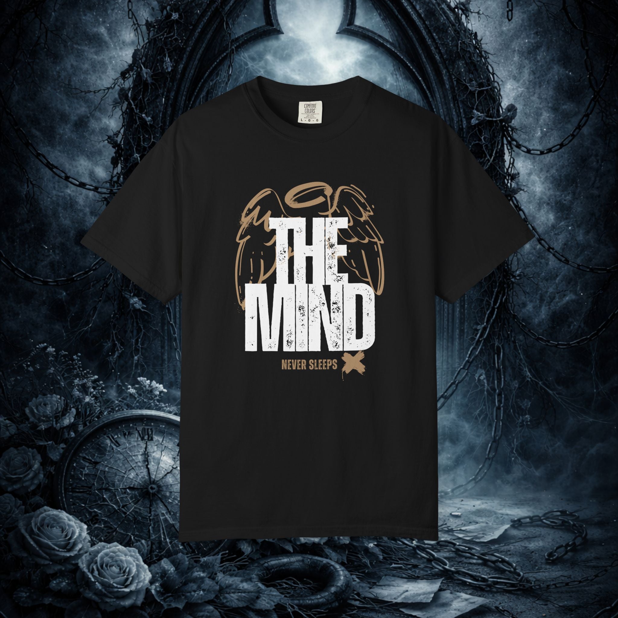 'The Mind Never Sleeps' Graphic Tee