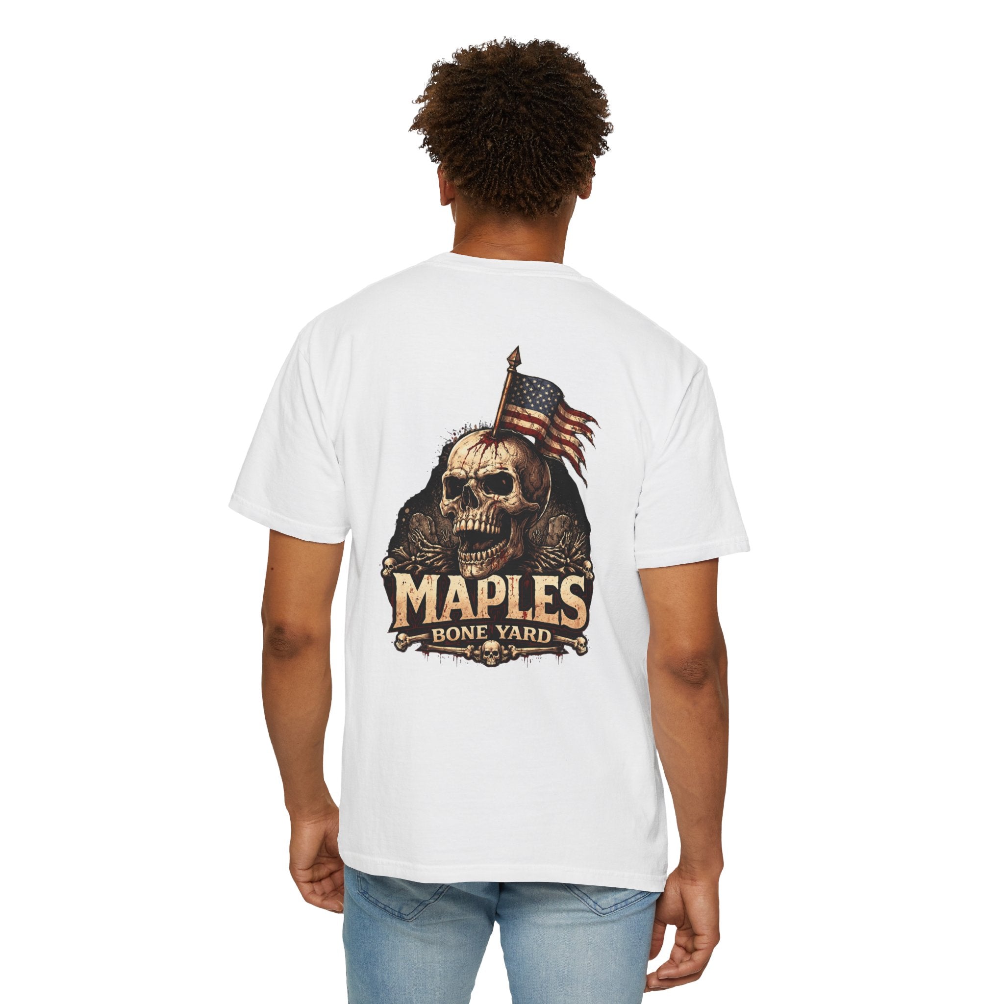 'Patriotic Skull' Graphic Tee