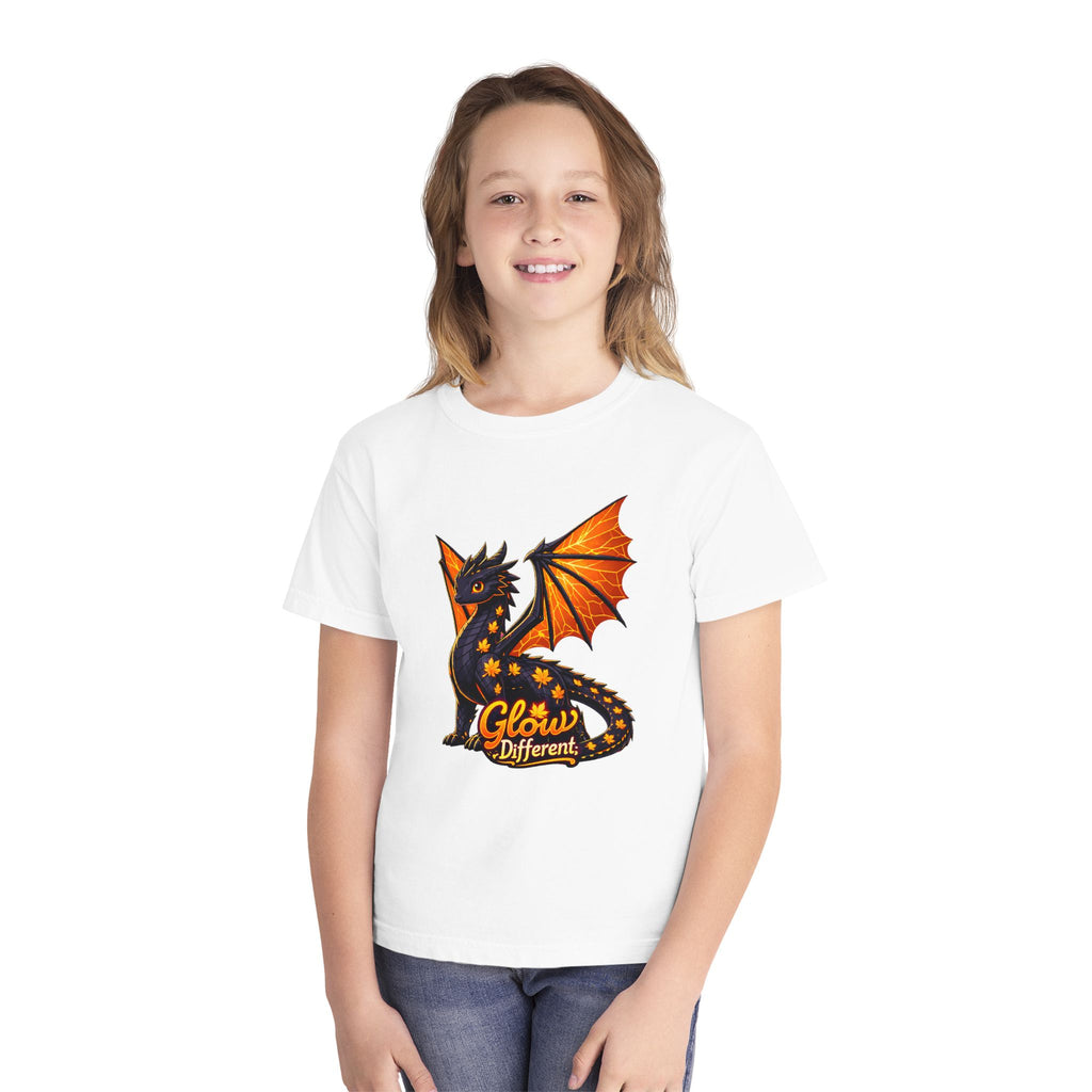 'Glow Different' Kids Graphic Tee