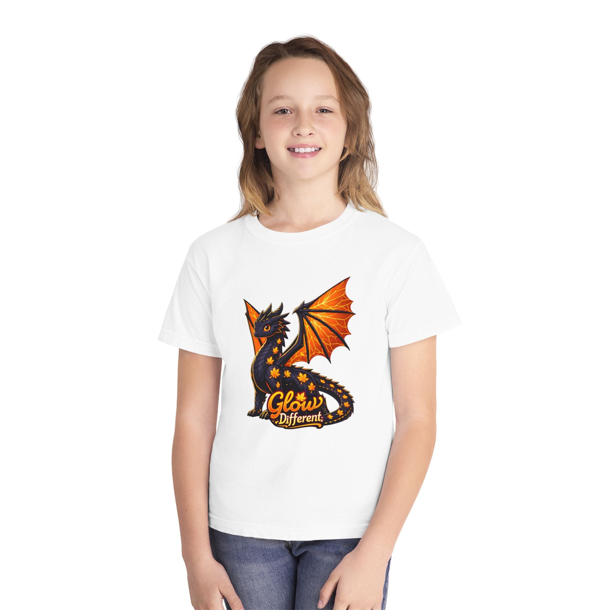 'Glow Different' Kids Graphic Tee