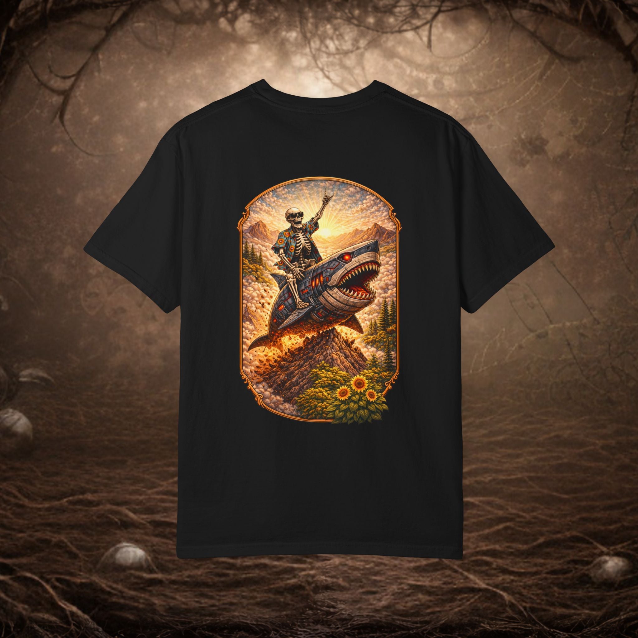 'Riding the Long Road' Graphic Tee